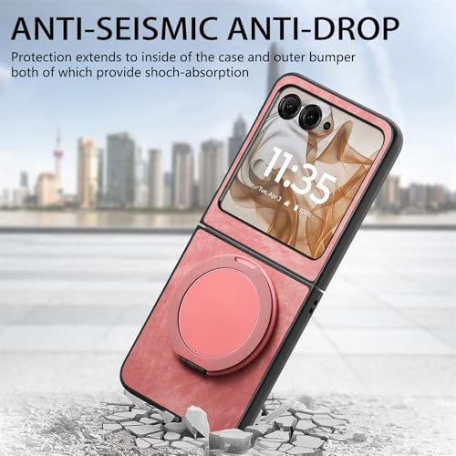 Coque Moto Razr 50 antichoc silicone avec support métallique