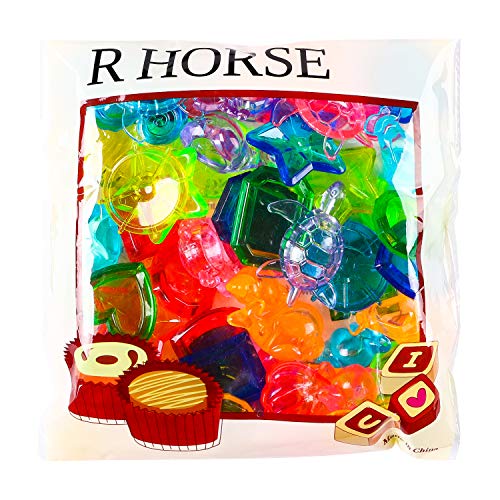 image for R HORSE 50 Pcs Dive Gem Toy Set Summer Diving Training Toy Plastic Sin