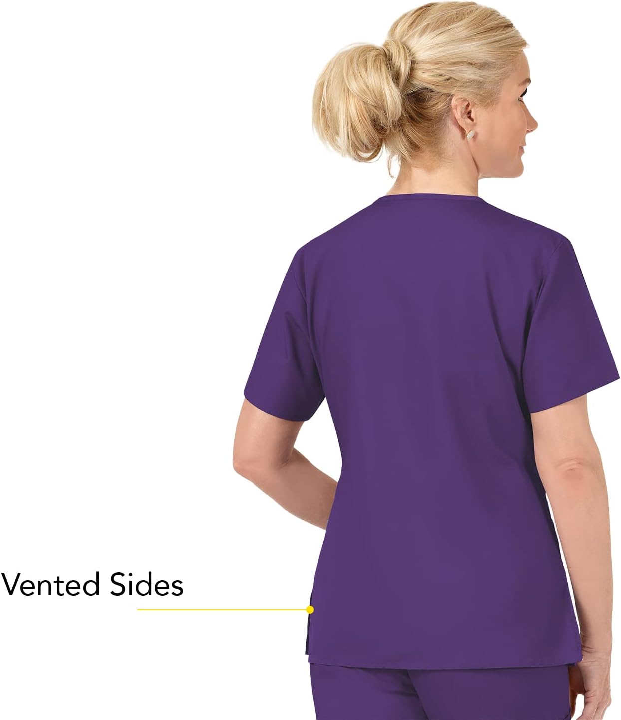 WonderWink Women's Origins Bravo Scrub Top - Image 6