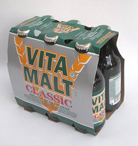 Vitamalt: "Vitamalt" Non Alcohol Malt Beer Taste Beverage 330 ml (11.2oz) Pack of 6 [ Italian Import ] - Thumbnail 3