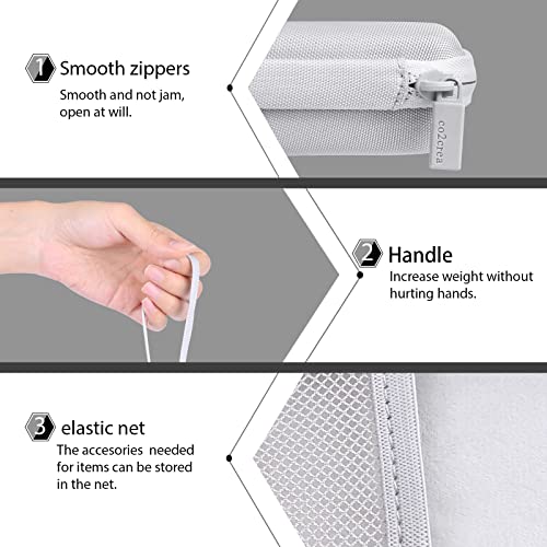 Image of co2CREA for Zoom H1n H1 Digital Handy Recorder Hard Protective Case, Portable Travel Case Replacement (White)