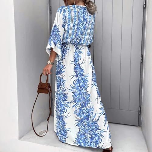 Robe bustier longue été chic en textile léger et fluide - 3