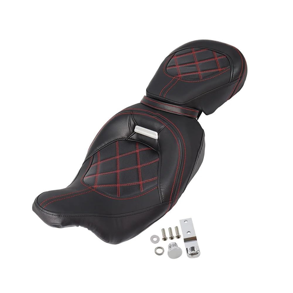 Asiento de pasajero para dos conductores con acabado premium de costuras reforzadas Touring 7