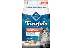 Tastefuls Weight & Hairball Control Natural Blue Buffalo Dry Cat Food