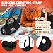 TheJuns Removable Silicone Handle Strap for JBL Xtreme 2/Xtreme 3/Xtreme 4/Xtreme 5 Portable Bluetooth Speaker, Outdoor Travel Anti-Slip Handle Belt Replacement Accessories