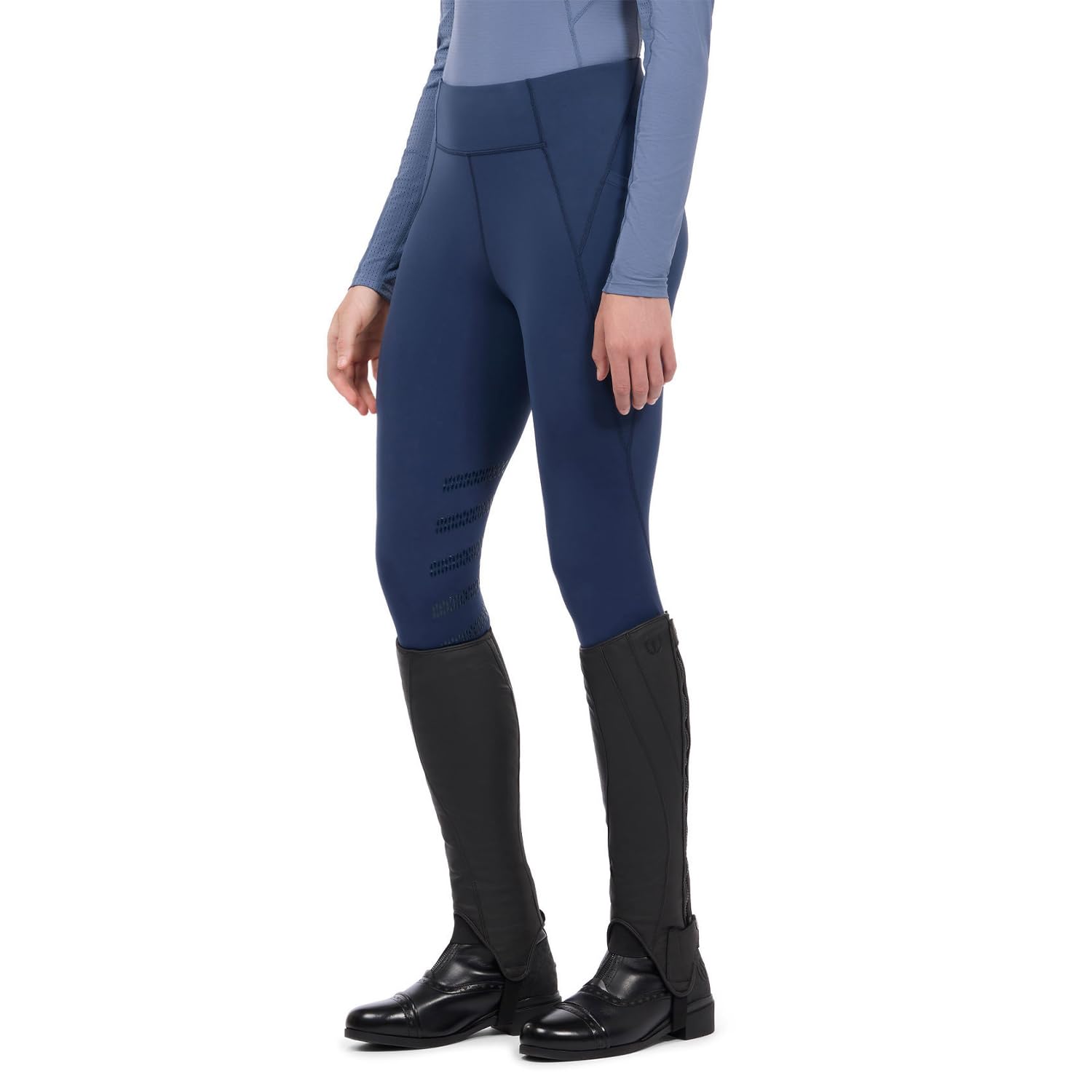 Kerrits Women's Coolcore PowerLite Knee Patch Pocket Riding Tight
