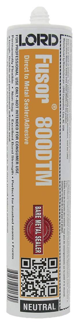 LORD FUS-800DTM Direct-to-metal Sealer/adhesive, Neutral, 9.5 Oz.