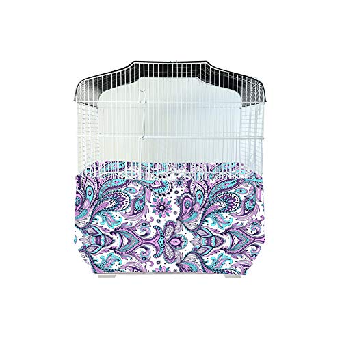 Cheng Yi Adjustable Bird Cage Cover,Catcher Bird Cage Skirt Seed Guard Cover Shell