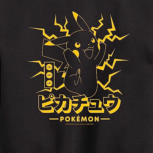 HYBRID APPAREL - Pokémon Pikachu Lightning - Kids Crewneck Fleece Sweatshirt3