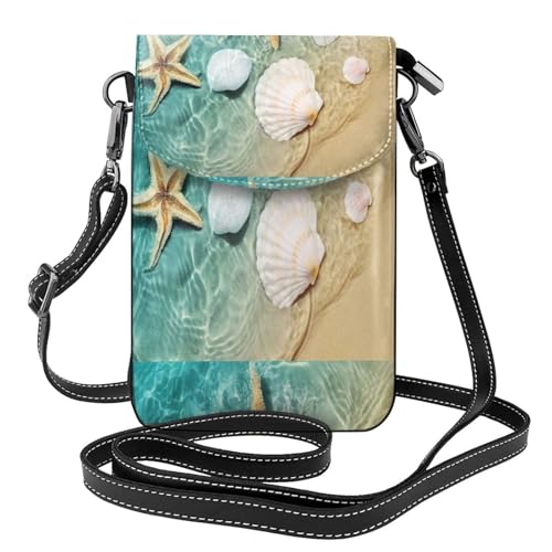 Petit sac bandoulière pour téléphone portable idéal pour vos promenades estivales et la plage