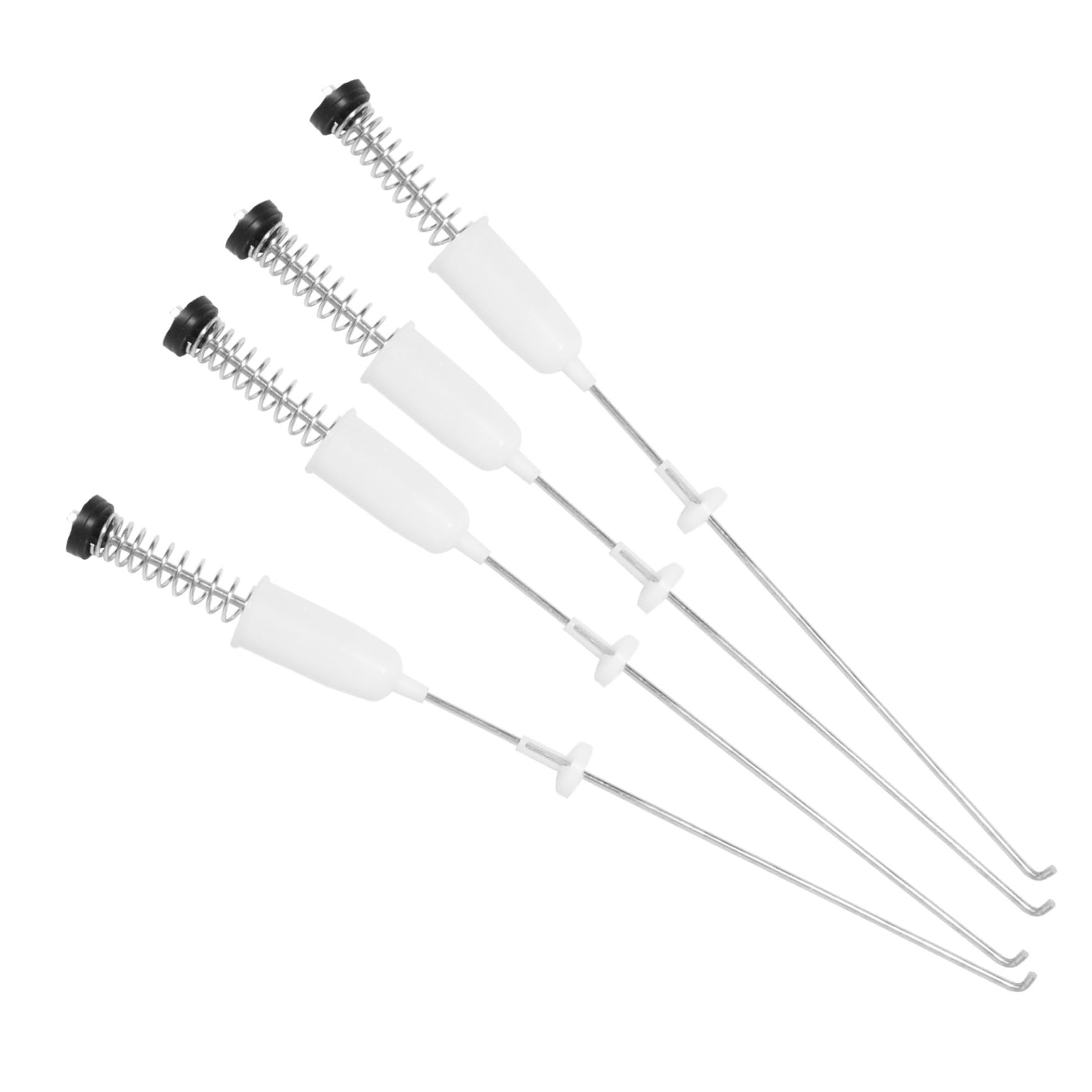 Housoutil 4pezzi Ammortizzatore Barre Bilanciamento Inossidabile Riduzione e Rumori Compatibile Con Lavatrici Automatiche