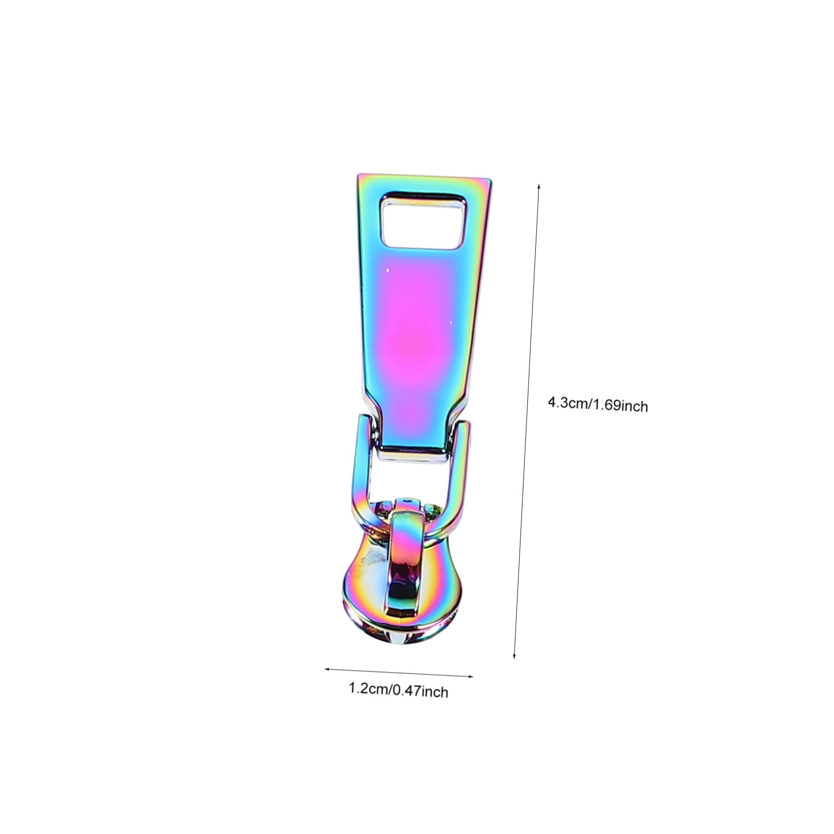 EXCEART 30piezas Tiradores De Cremallera Coloridos Para Reparación De Ropa y Equipaje Accesorios De Duraderos Para Proyectos