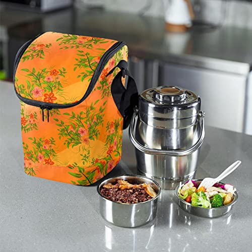 Bolsa de almuerzo compacta evita comidas frías en la oficina 7