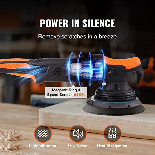 Vevor BUFFER POLISHER 6-INCH Buffer Polisher, 6-Inch Random Orbital Polisher thumb #2