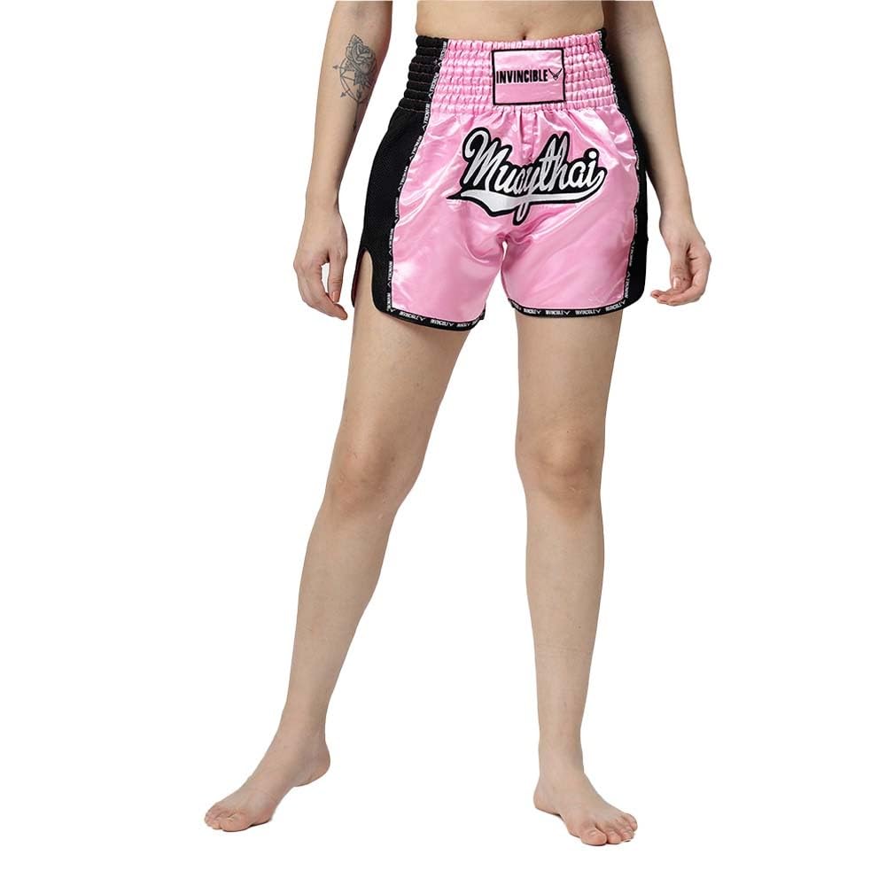 Invincible Men's Muay Thai Boxing Shorts-picture-17
