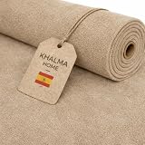 KHALMA HOME Tela Antimanchas para Tapizar por Metros – Tela Terciopelo Para Sofás, 2 METRO)