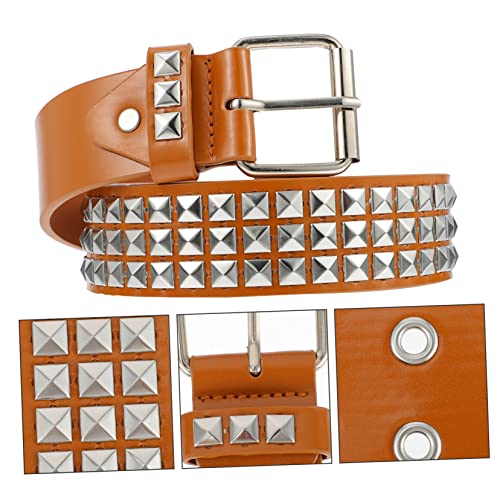 Decorative Rivet Belt Studded Belt Lightweight Fashionable Cinch for Daily Wear2