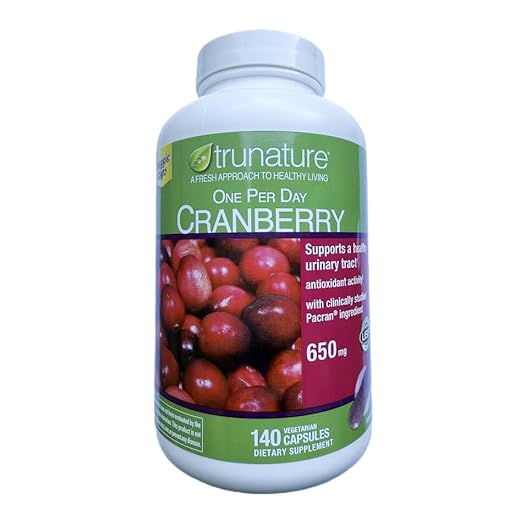 Trunature Cranberry 650 mg Capsules