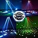 LED Six Arms Effect Light, Moving Head DJ Lights 150W DJ Laser Light 6 Arms Party Lights RGBW 4 in1, DMX512 Sound Activated with Mixed Stage Lighting Effects for Parties Disco Club Bar KTV Wedding