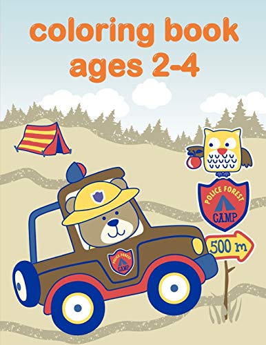 Coloring Book Ages 2-4: Coloring Book ,Relax Design for Artists with fun and easy design for Children kids Preschool (Sport World)