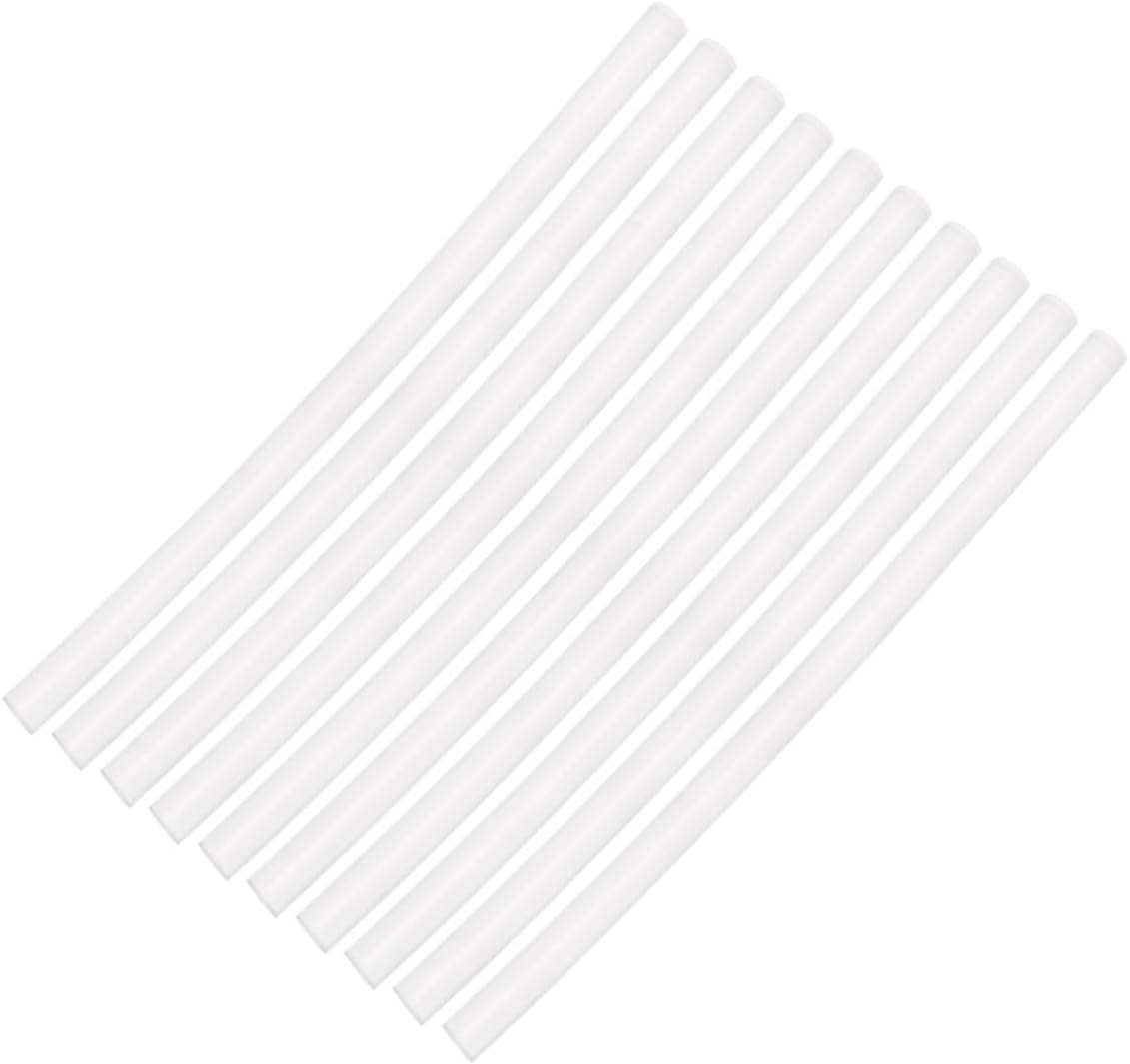 TEHAUX 50pcs Transparent Hot Melt Glue Sticks Versatile Adhesive for Crafts Odor Flexible Melt Repair Tool