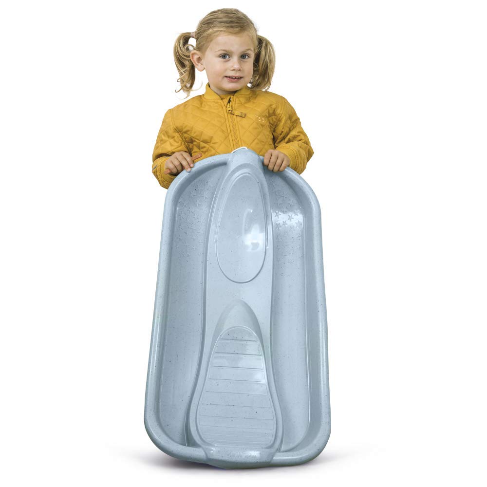 Dantoy 6762 Bio-Bobsled Sledge for Kids Eco-Conscious-Dust Blue