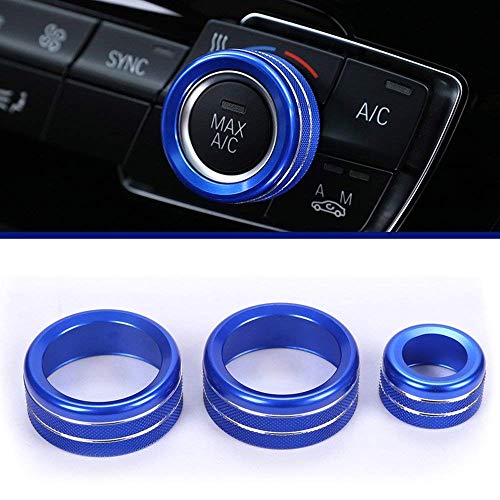 Pomos de aire acondicionado para coche, accesorio de aleación para 1 2 3 4 Series F30 F34 F46 GT X1 F48 2013-2017
