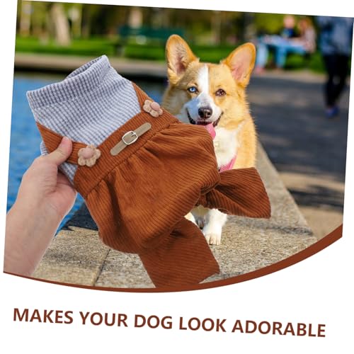 Disfraz rayado cómodo para perro Garneck talla M miniatura 3