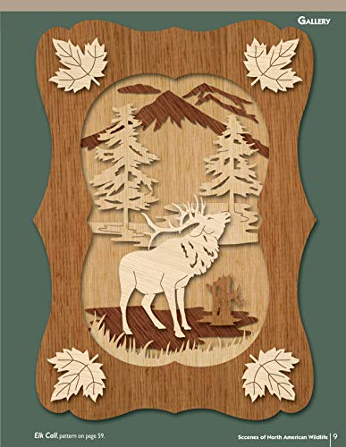 Scenes of North American Wildlife for the Scroll Saw: 25 Projects from the Berry Basket Collection (Fox Chapel Publishing) Full-Size Multi-Layer 3-D Scenic Patterns with Elk, Deer, Fish, Birds, & More - Image 3
