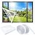 Beeveer 47 Inch x 10 ft Window Insulation Kit Cuttable Transparent Film with Adhesive Straps Reusable Window Plastic for Patio Winterizing Thicken Warm Winter Waterproof Attic Insulation Cover