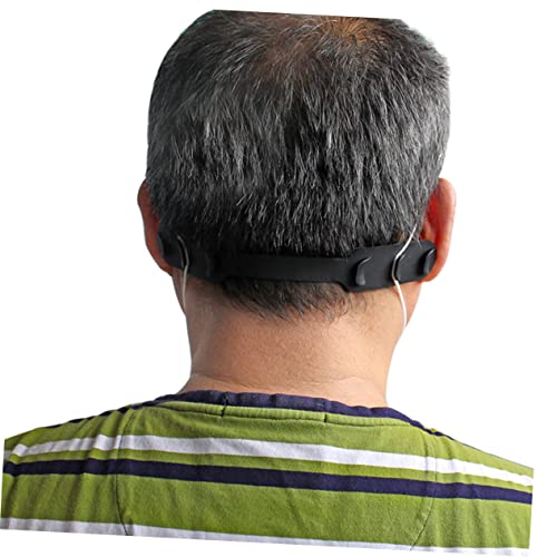 Boucle extension pour masque réglable attache oreille noir 15pcs - 7