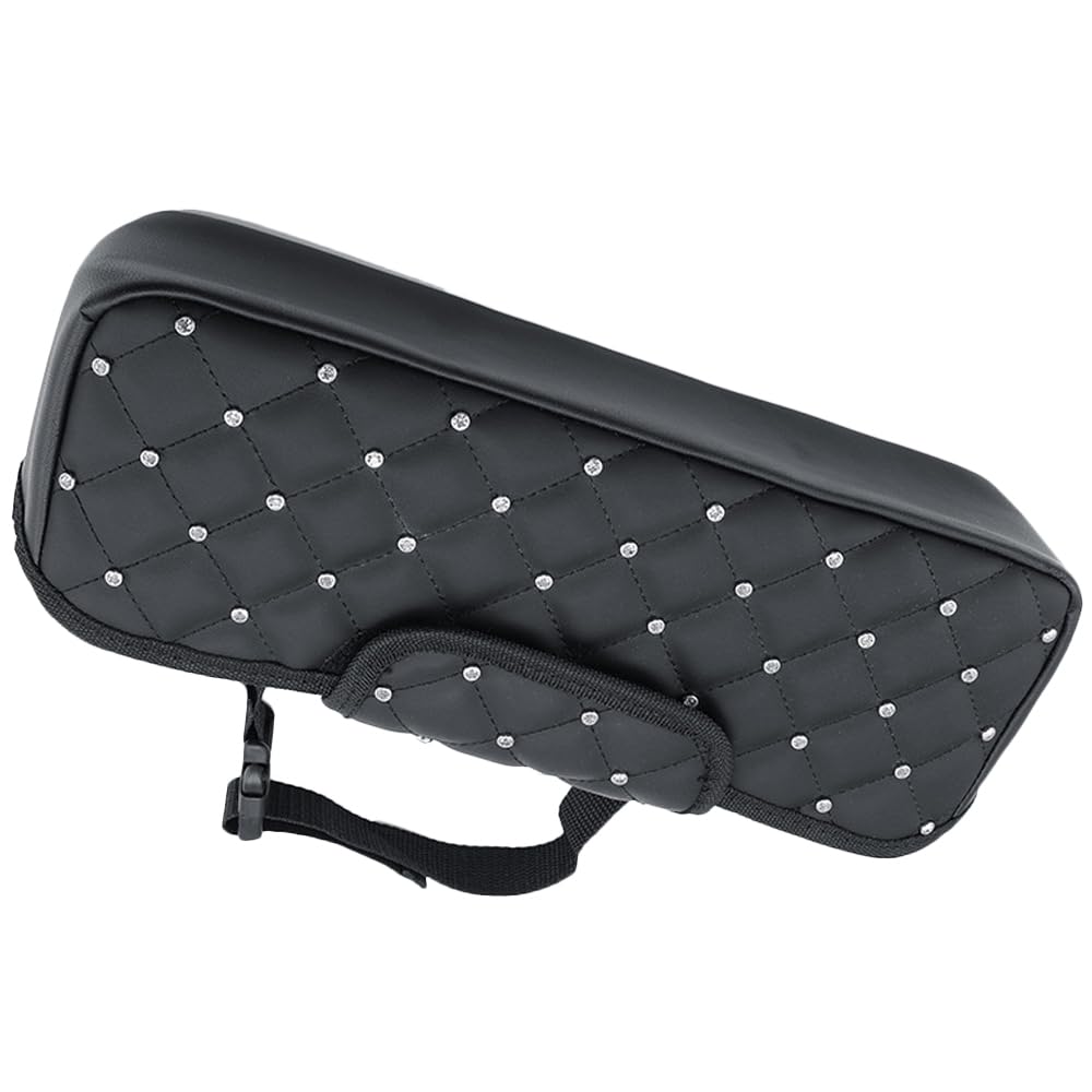 Scatola portaoggetti multifunzionale per poggiatesta auto, organizer in pelle per sedile posteriore, supporto portatile in pelle, supporto per fazzoletti da appendere per sedile posteriore,