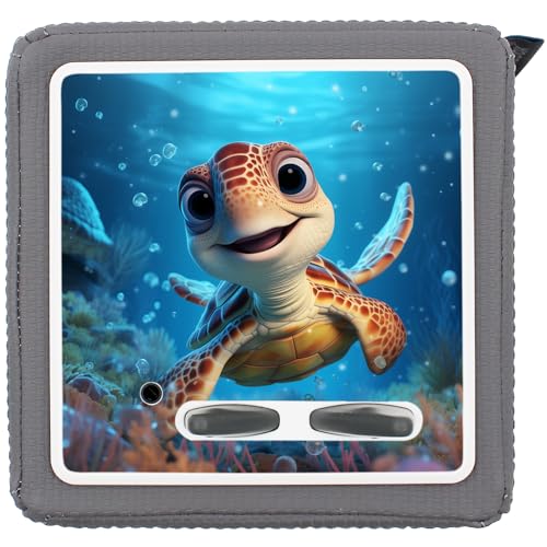 Yabaduu Schutzfolie Süße Tiere kompatibel mit Toniebox Lauscher Station Aufkleber personalisierbar Zubehör für Kinder Sp...