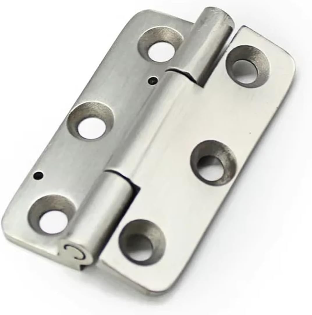 304 Stainless Steel Folding Flat Heavy-Duty Door Hinge Load-Bearing Pivot 1Pcs