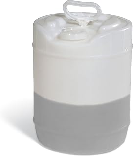 NewPig PIG 5 Gallon Translucent Used Oil Storage Jug - Reusable Automotive Recycle Container with Handle PM50796