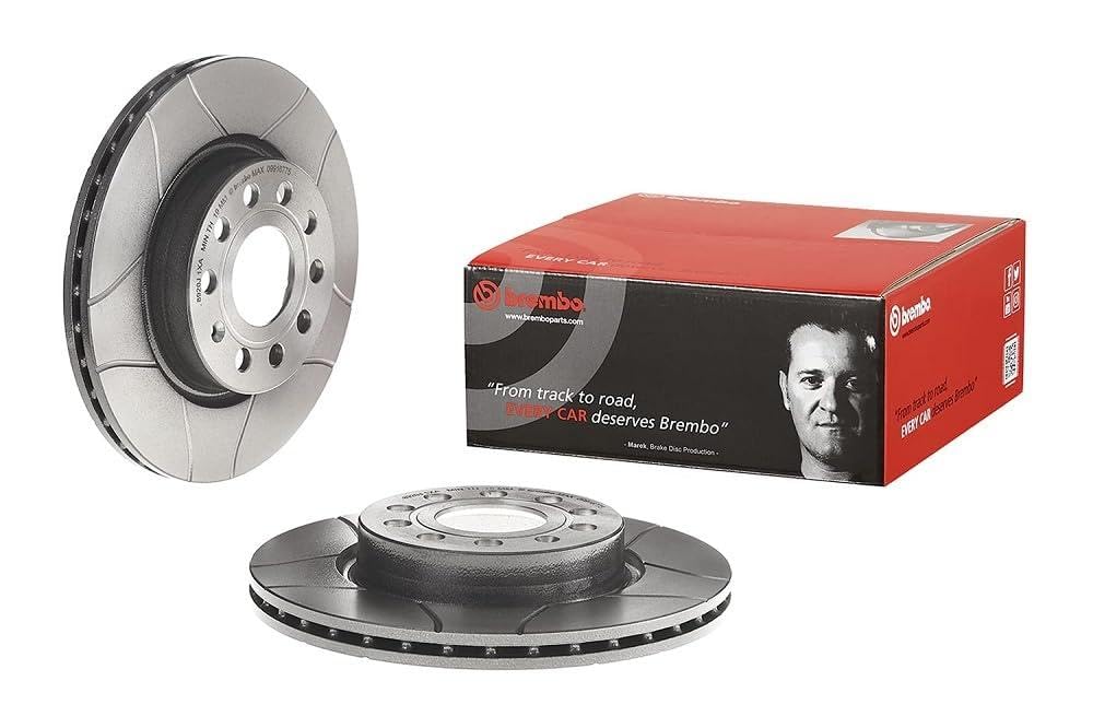 Brembo Max 09.9167.75 Front Brake Disc - Set of 2