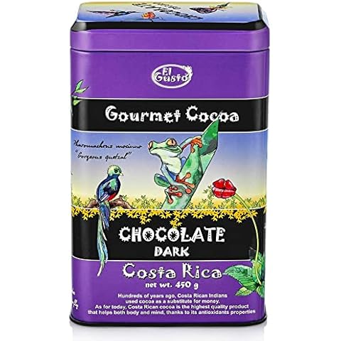 50% Costa Rican Cocoa Powder (15.87oz) All Natural, Gourmet, Dutch Processed Cocoa Powder - Cane Sugar & High Flavanol Cacao Powder - For Baking, Hot Chocolate Brewing - Non-GMO, Single Origin Costa Rica Cover