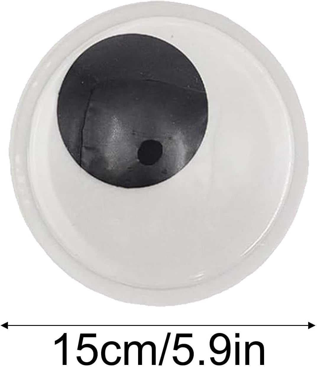 Giant Wiggle Eyes Funny Glowing Self Adhesive Garden Decor