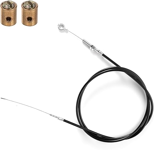 Cable del acelerador para Go Kart, carcasa de cable del acelerador de 71 pulgadas con 2 extremos de cable, kit de reparación de cable del acelerador