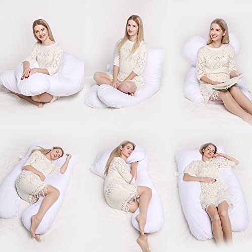 Pregnancy Pillow UShaped Body Pillow for Maternity & Nursing