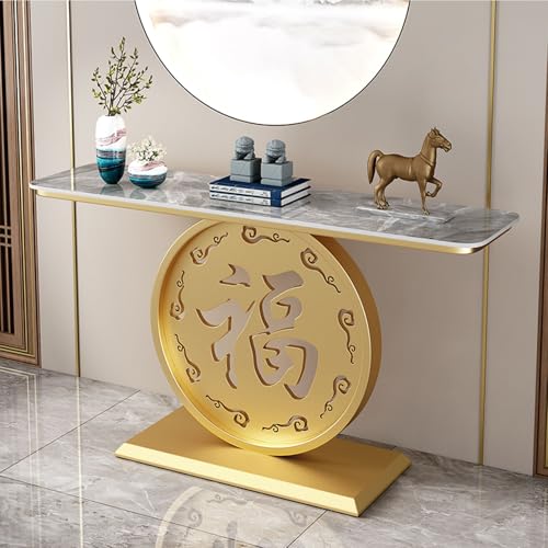 _ȃR\[\t@e[uA\t@̌ɒuC_XgAX^C̃\t@e[uArO[AցA܂͘Lp̎[ItRe|[ANZg(Gold C,150x30x80cm)