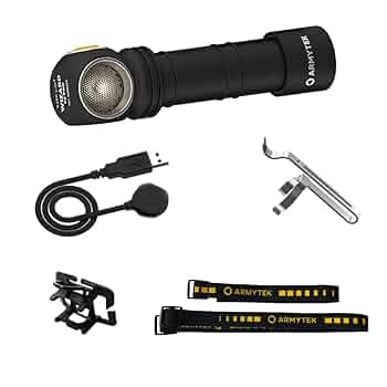 Armytek Wizard C2 WRヘッドランプ 懐中電灯 フラッシュライト Amazon.com: Armytek New Wizard C2 WR White-Red 1100 lm LED