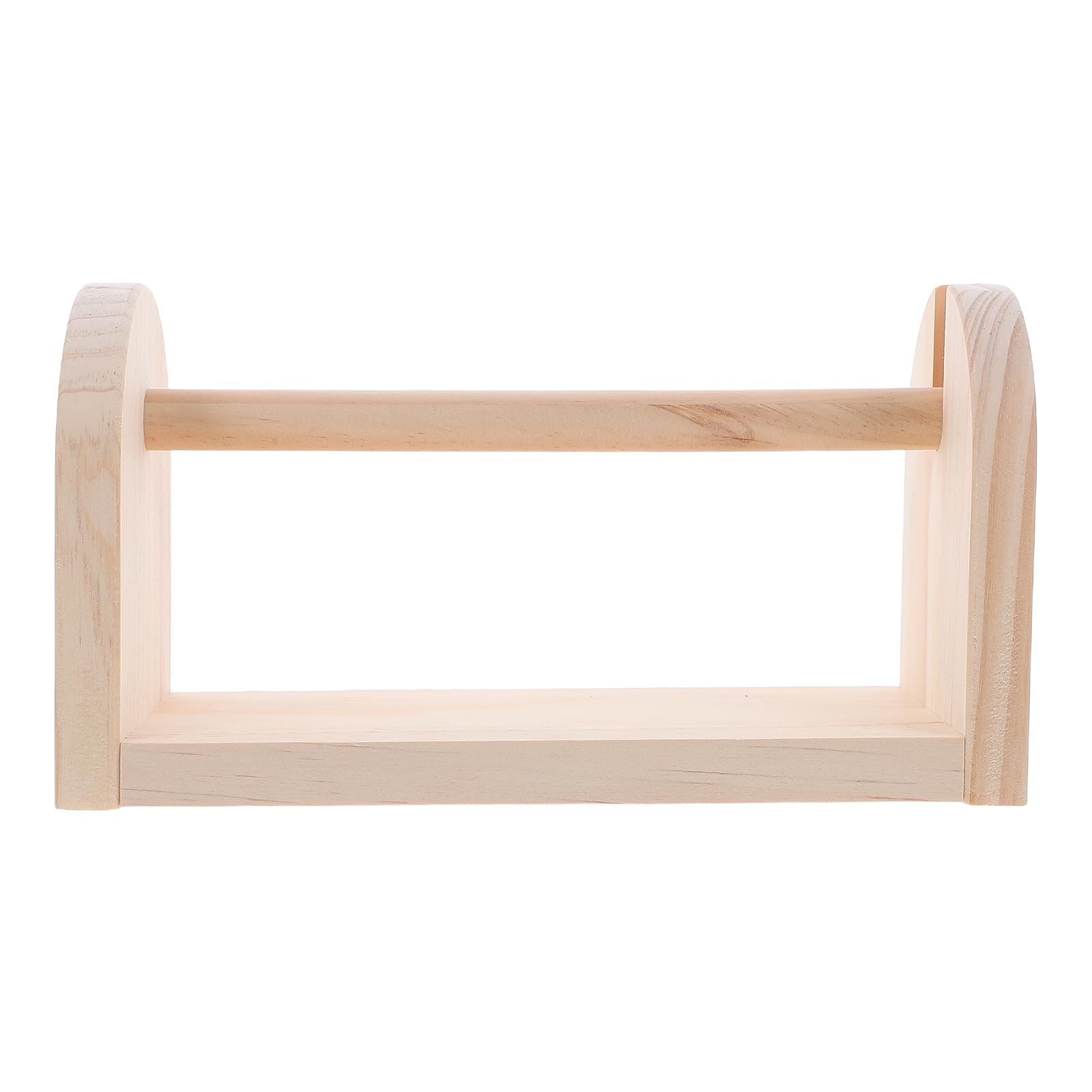 Dispenser Nastro Adesivo in Legno da Scrivania, Supporto | Organizzatore per Pezzi Piccoli o Grande, Finitura Elegante, per Studio Personale e Cucine