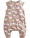 Vaenait Baby Toddler Kids Wearable Blanket Sleeper Zipup Cloud Apricot M