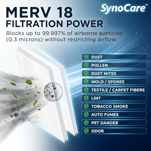 Image of CPAP & BiPAP Hypoallergenic Filters (Pack of 10) Compatible with S9 & AirSense 10, Durable, Eco-Friendly Air Filter for Clean, Fresh Breathing & Machine Performance