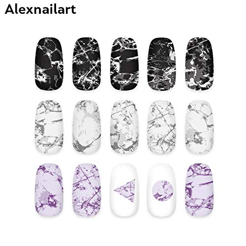 Professional Nail Art Stamping Plates Template with Marble Crack Geometry Pattern for Manicure DIY Image Print Nail Design Nail Transfer Tools - Image 4