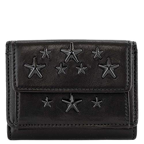[ジミーチュウ]JIMMY CHOO ミニ財布 NEMO ENL レディース Black/Black [並行輸入品]