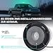 Dinfu LED Rundumleuchte mit Fernsteuerung Einstellbar 8 Farben Blitzlicht 12v- 24v Warnleuchte Magnet IP67 Wasserdicht für Auto Träger LKW Traktor Partei PKW