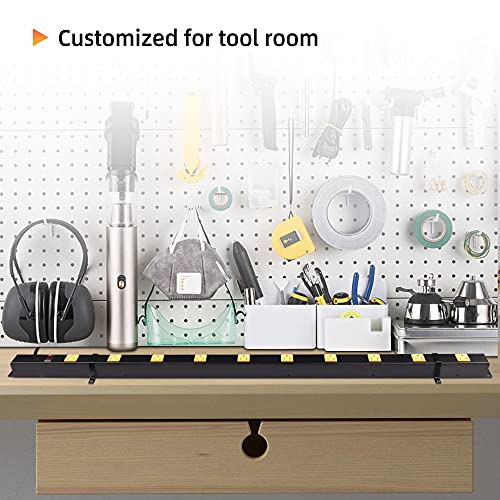 Image of 10-Outlet Heavy Duty Power Strip Surge Protector Metal Long Extension Cord 6-Foot, Black(1000J)