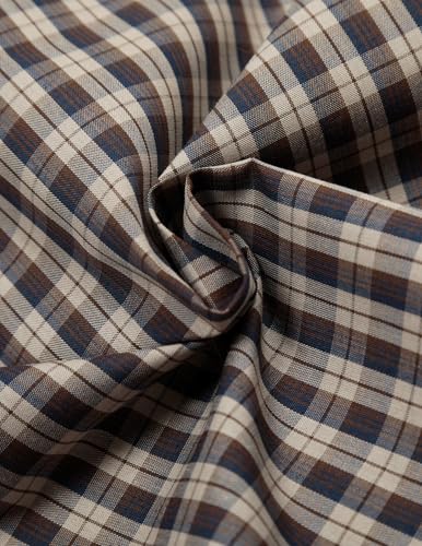 Aelfric Eden Mens Button Down Shirts Boxy Plaid Short Sleeve Shirts Unisex Streetwear Summer Tops4